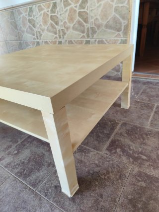 Mesa Baja de Madera 78x78x45 cm