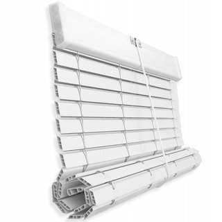 Persiana Alicantina PVC Blanca 2.15mx0.93cm ancha