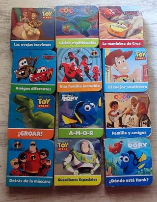 12 Libros Disney Pixar