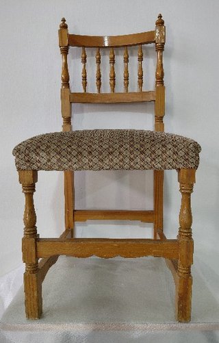 6 Sillas de Comedor de Madera
