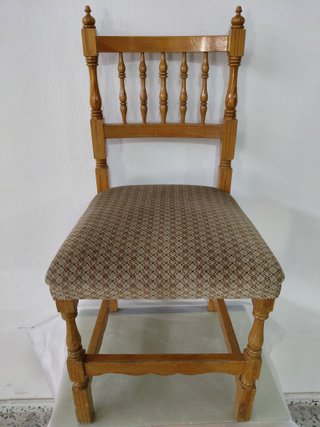 6 Sillas de Comedor de Madera