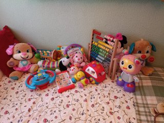 Lote de juguetes infantiles variados