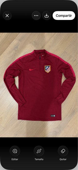 Sudadera Entrenamiento Atlético de Madrid Nike
