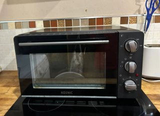 Horno Eléctrico KOENIC 2000W 38L Temporizador