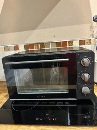 Horno Eléctrico KOENIC 2000W 38L Temporizador