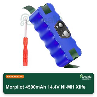 Morpilot 4500mAh 14,4V Ni-MH Xlife Batería Ni-MH