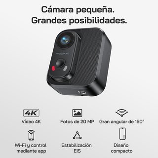 Cámara de acción 4K 20MP