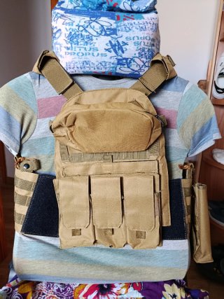 Chaleco Táctico Airsoft Color Coyote