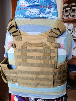 Chaleco Táctico Airsoft Color Coyote