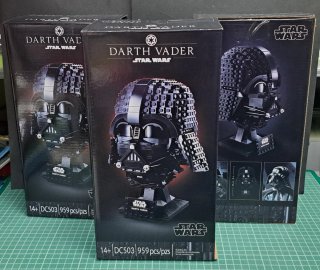 Máscara Darth Vader Bloques de Construcción