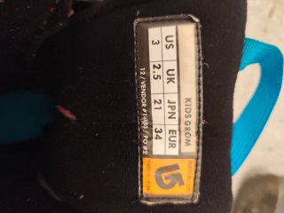 Botas Snowboard Burton Talla 34
