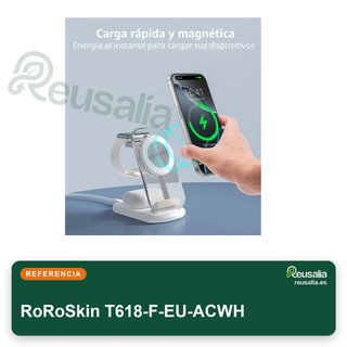 Estación carga magnética plegable 15W MagSafe 3 en