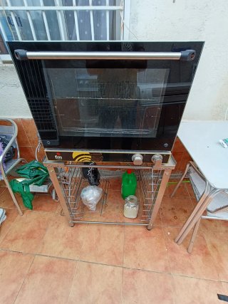 Horno profesional de acero inoxidable