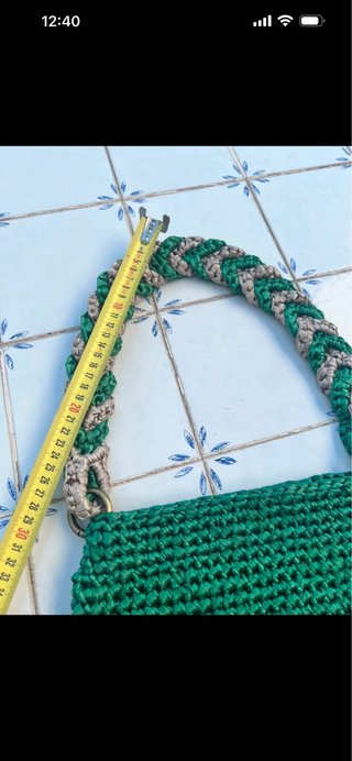 Bolso de Crochet Verde