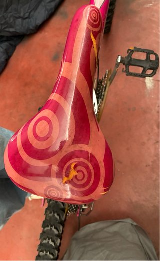 Bicicleta rosa