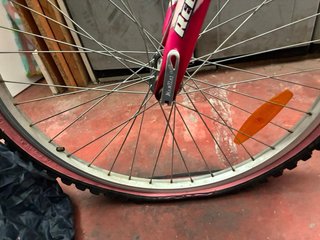 Bicicleta rosa