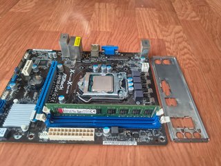 Placa Base ASRock H61M-VG4 + CPU + RAM 8GB