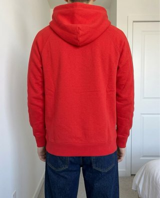 Sudadera Calvin Klein Roja Básica Talla L