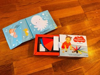 Lote Juguetes Montessori Waldorf 6m-3a