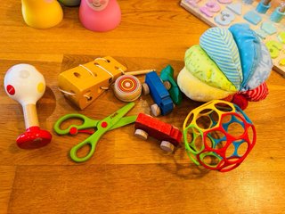 Lote Juguetes Montessori Waldorf 6m-3a