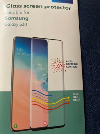 Protector de Pantalla para Samsung Galaxy S20