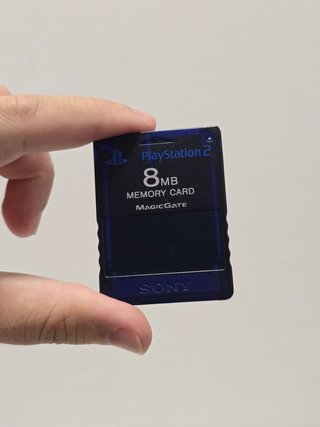 Memory card ps2 midnight blue Sony - memoria play2