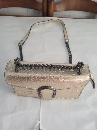 3 Bolsos Fiesta Negro y Dorado