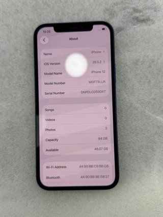 Apple iPhone 12 64GB Azul