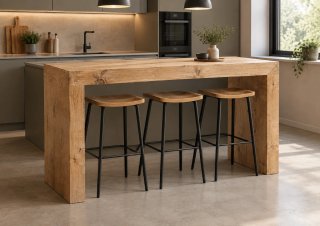 Consola de Madera maciza a medida!
