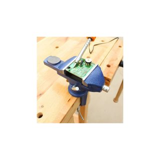 Tornillo de banco giratorio 360° con yunque 5cm