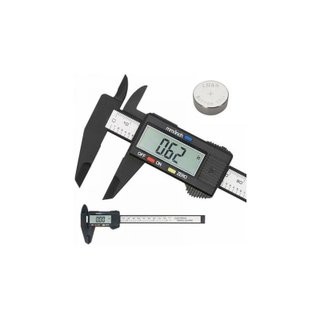 Calibre digital LCD 150 mm medidor profundidad