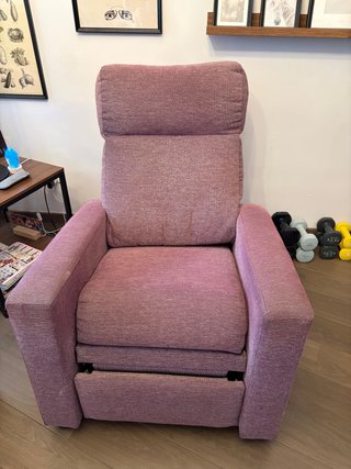 Sillón Relax Reclinable Morado