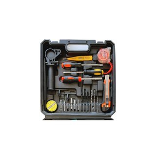 Taladro percutor 550W 3800rpm maletín 37 piezas