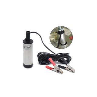 Bomba sumergible 12V 12L/min trasvase agua aceite