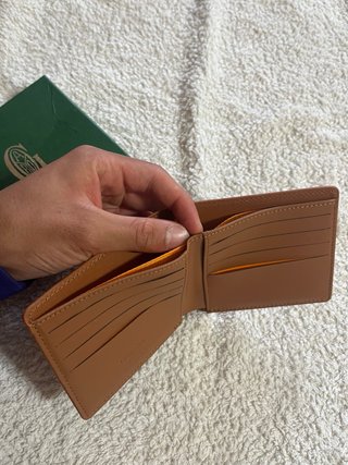 Billetera Goyard Marrón y Beige