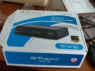 Receptor GT MEDIA V7S HD Satélite