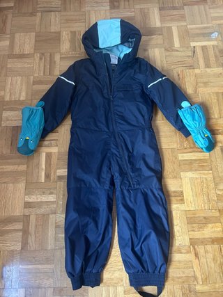 Traje Nieve Decathlon 3-5 años + Guantes