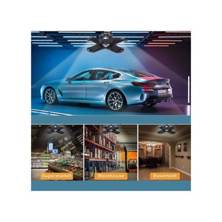 Foco LED plegable 60W 12000 lúmenes garaje taller
