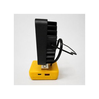 Foco LED trabajo 4800 lm batería DeWalt Makita