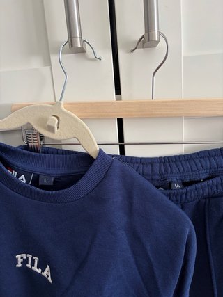Conjunto deportivo Fila mujer azul y verde