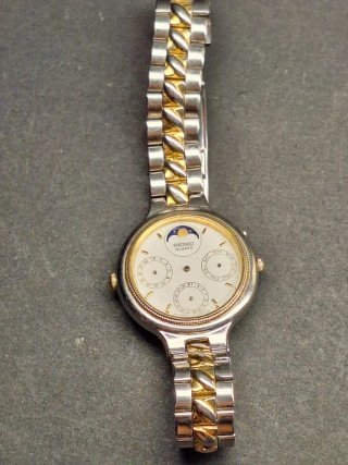Reloj Seiko Vintage con Fase Lunar