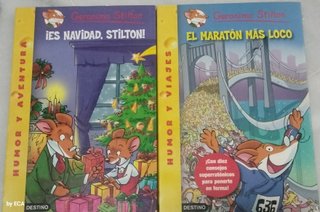 Dos Libros.El maratón más loco Geronimo Stilton 45