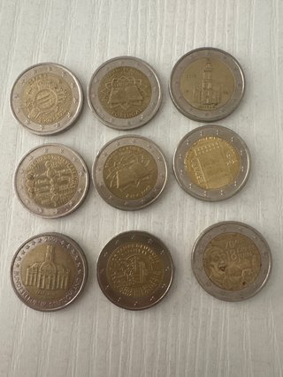 monedas de 2 euros