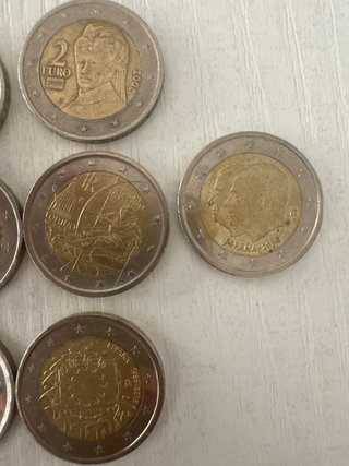 monedas de 2 euros