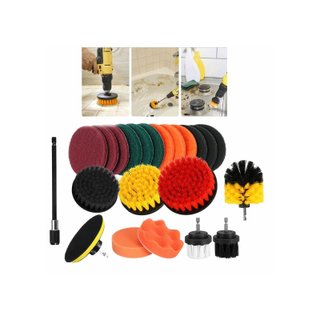Set 22 piezas limpieza pulido atornillador