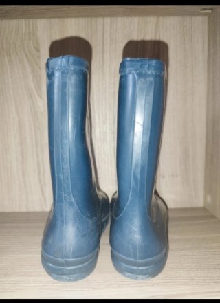 Stivali in gomma blu numero 26