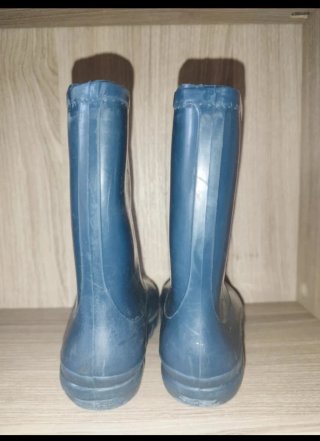 Stivali in gomma blu numero 26