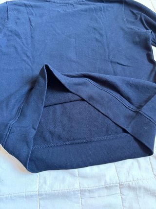 Felpa blu scuro con stampa Londra | taglia XL