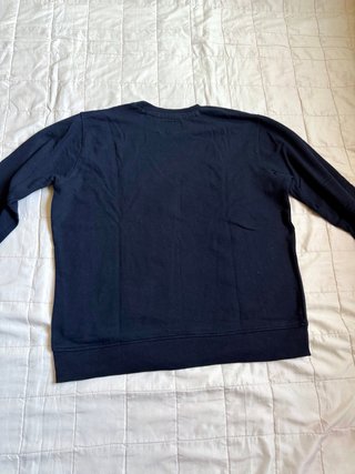 Felpa blu scuro con stampa Londra | taglia XL