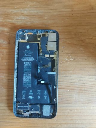 Scocca iphone 11 pro grigio